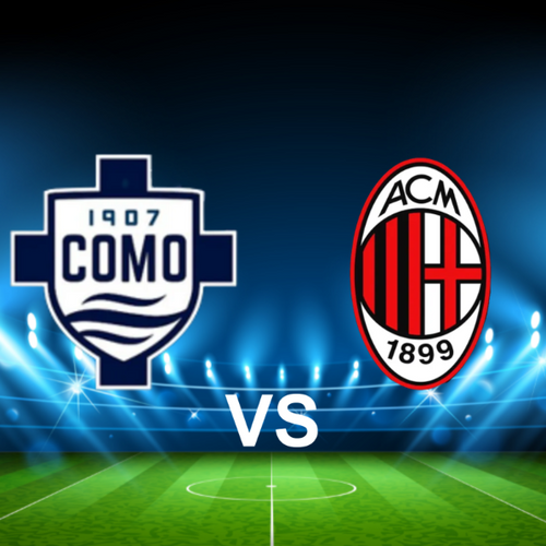 Como 1907 vs AC Milan  2024 - 2025 Serie A