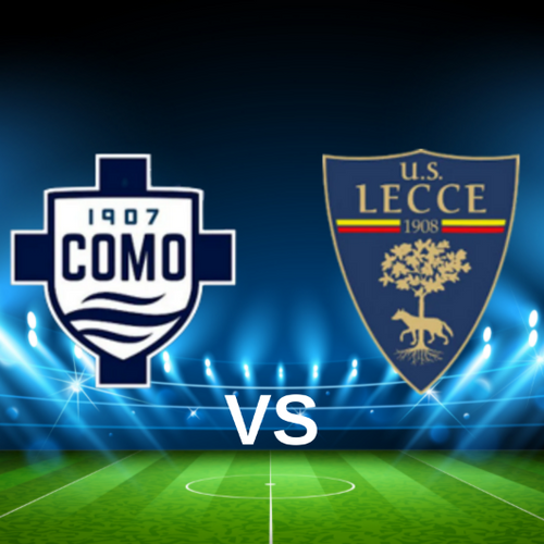 Como 1907 vs US Lecce  2024 - 2025 Serie A