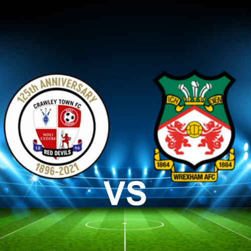 Crawley Town FC vs Wrexham AFC EFL League One
