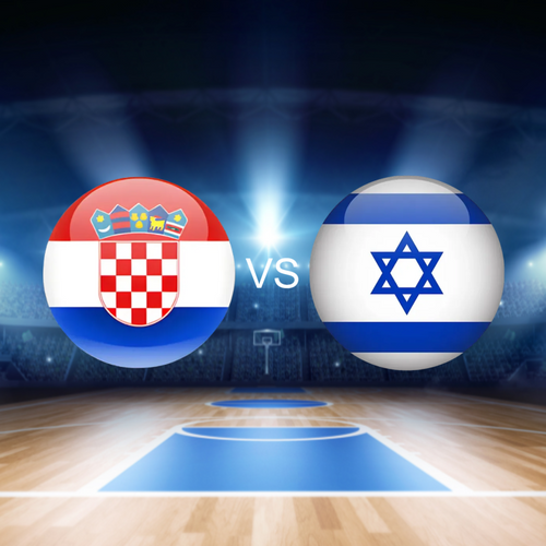Croatia vs Israel Basketball FIBA Basketball World Cup 2027 European Qualifiers