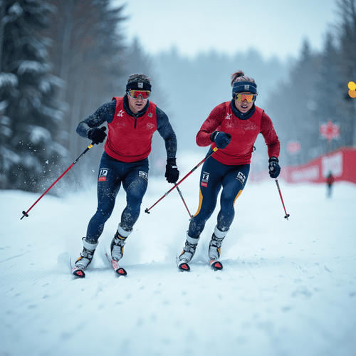 Cross Country Skiing Women/Men Team Sprint Session OCCS08 Winter Games 2026