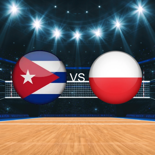 Cuba vs Poland Men's Volleyball Nations League