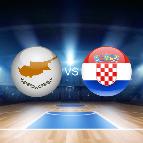 Cyprus vs Croatia Basketball FIBA Basketball World Cup 2027 European Qualifiers