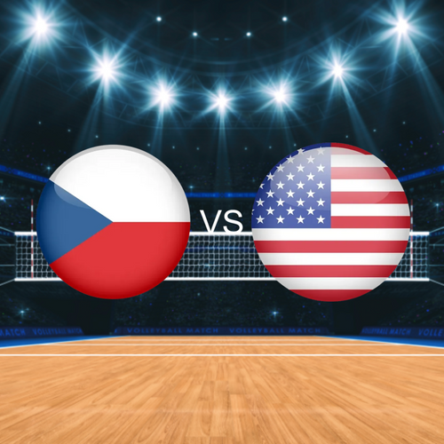 Czech Republic vs USA Women's Volleyball Nations League