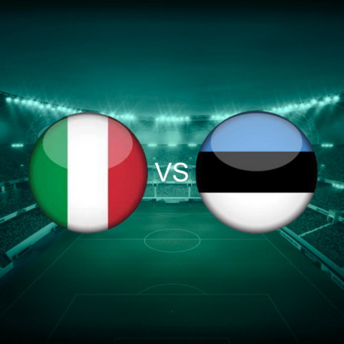 Italy vs Estonia European World Cup 2026 Qualifiers