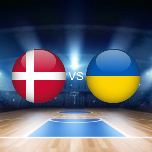 Denmark vs Ukraine Basketball FIBA Basketball World Cup 2027 European Qualifiers