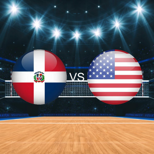 Doimican Republic vs USA Women's Volleyball Nations League