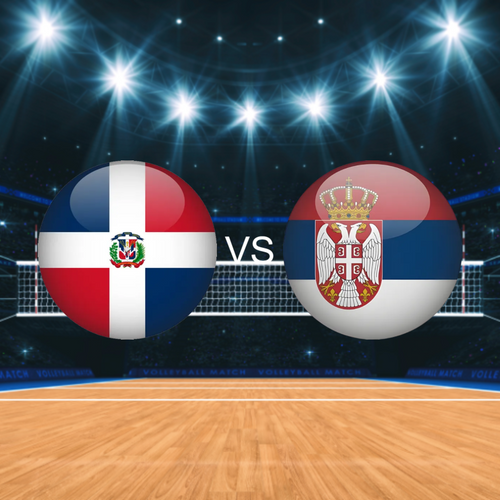 Dominican Republic vs Serbia Women's Volleyball Nations League