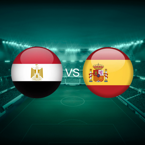 Egypt vs Spain Qatar Football Festival