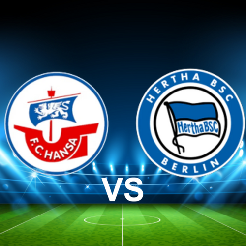 FC Hansa Rostock vs Hertha BSC DFB Pokal