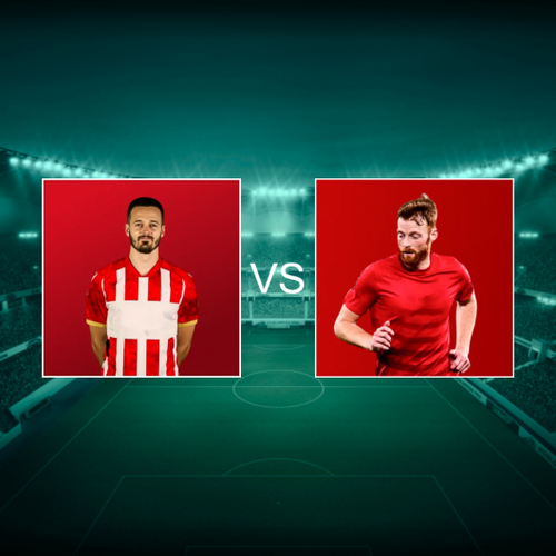 FK Crvena zvezda vs Larne FC Champions League