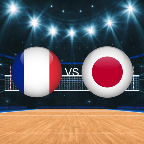 France vs Japan Women's Volleyball Nations League
