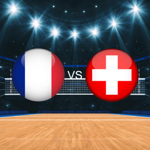 France vs Switzerland CEV EuroVolley