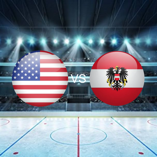 Game #53 USA vs Austria IIHF Ice Hockey World Championship