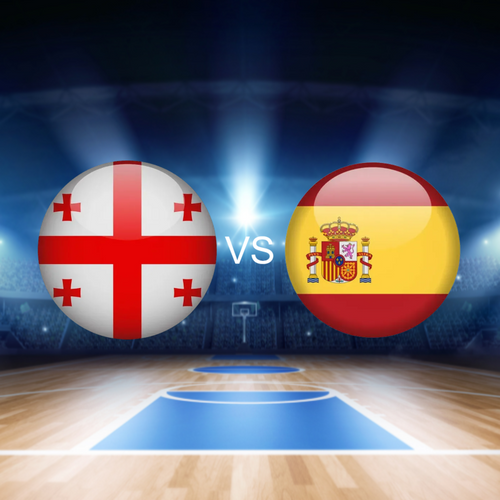 Georgia vs Spain Basketball FIBA Basketball World Cup 2027 European Qualifiers