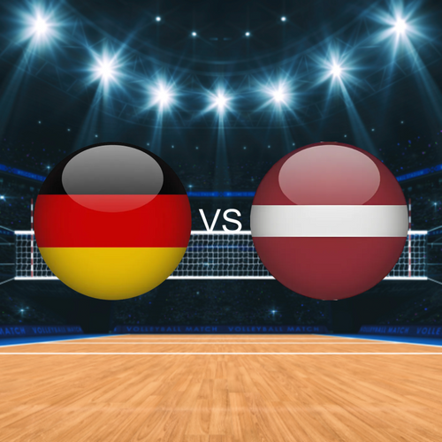 Germany vs Latvia CEV EuroVolley