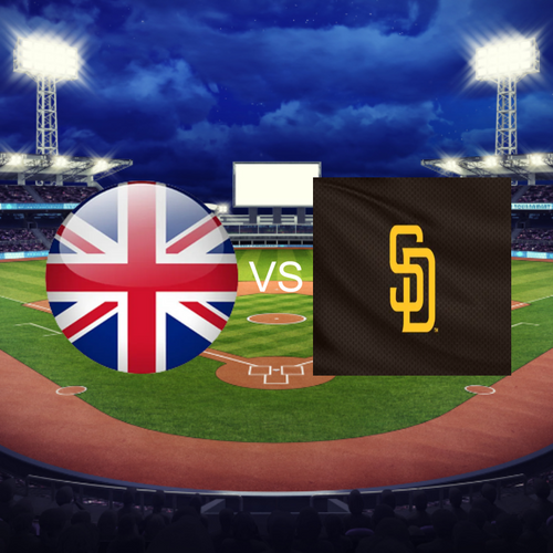 Great Britain vs San Diego Padres World Baseball Classic