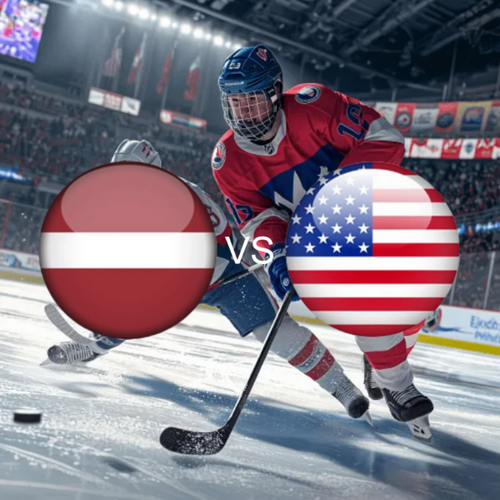 Ice Hockey Men Session OIHO25 Latvis vs USA Winter Games 2026