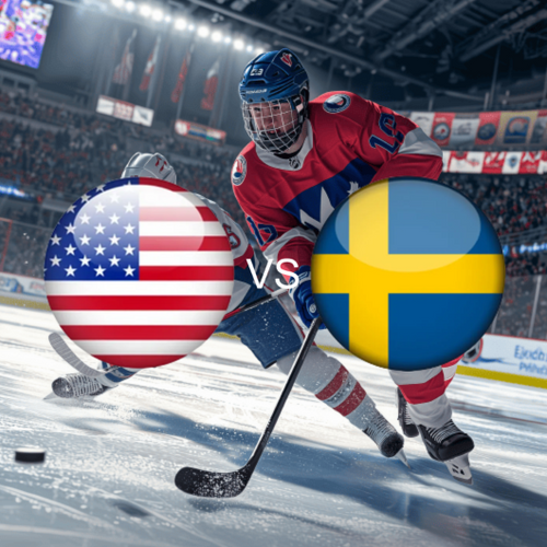 Ice Hockey Men's Quarterfinals OIHO52 USA vs Sweden Winter Games 2026