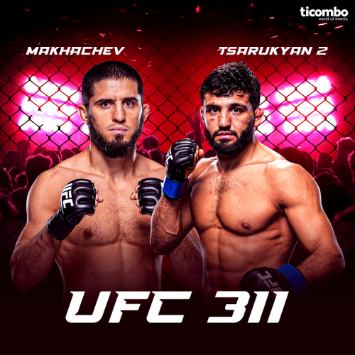 Islam Makhachev vs Arman Tsarukyan 2 UFC 311