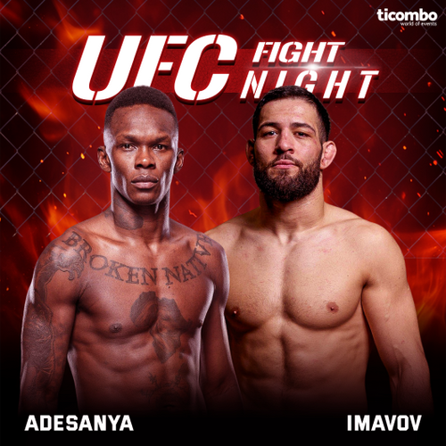Israel Adesanya vs Nassourdine Imavov UFC Fight Night