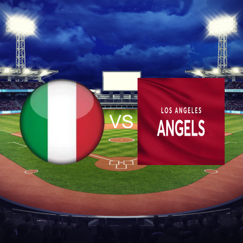 Italy vs Los Angeles Angels World Baseball Classic