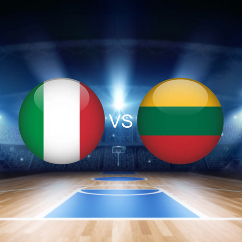 Italy vs Lithuania Basketball FIBA Basketball World Cup 2027 European Qualifiers
