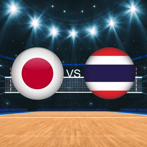 Japan vs Thailand Women's Volleyball Nations League