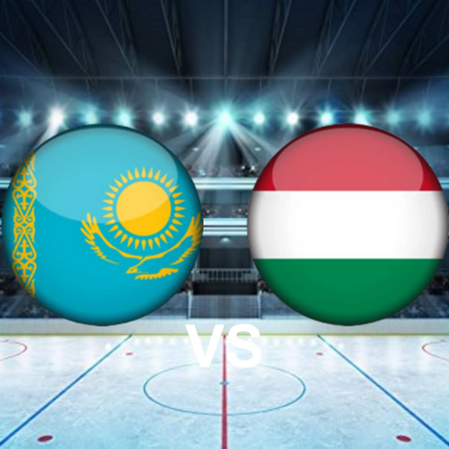 Kazakhstan vs Hungary Ice Hockey World Championship