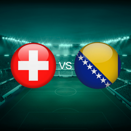 Switzerland vs Bosnia and Herzegovina - World Cup 2026 - M26 Group B