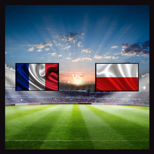 Match 32 France vs Poland Euro 2024