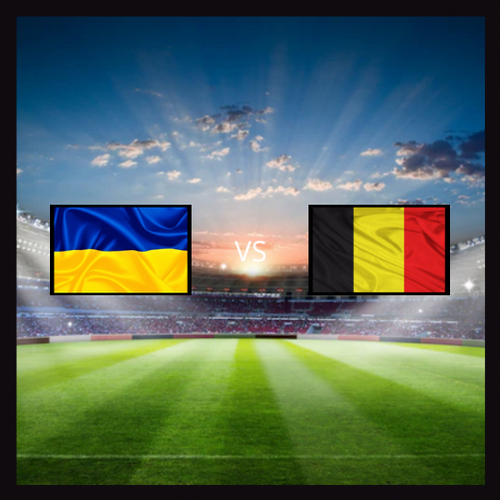 Match 34 Ukraine vs Belgium Euro 2024