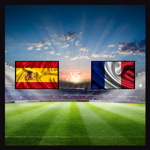Match 49 Semi-Finals Spain vs France Euro 2024