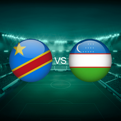 DR Congo vs Uzbekistan - World Cup 2026 - M72 Group K
