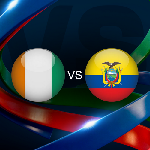 Norsunluurannikko vs Ecuador - MM 2026 - M9 Lohko E