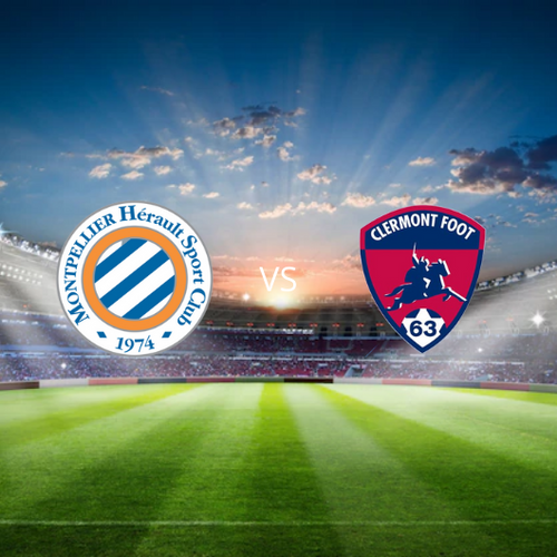 Montpellier Herault SC vs Clermont Foot 63 French Ligue 1