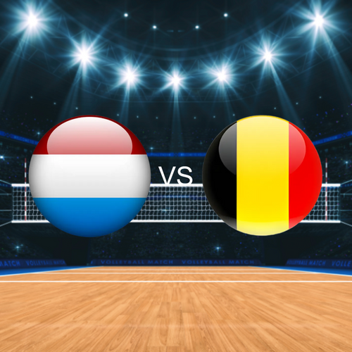 Netherlands vs Belgium CEV EuroVolley