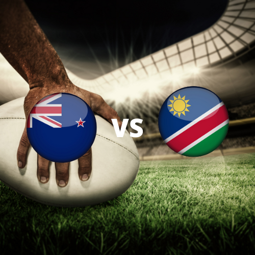 New Zealand vs Namibia World Cup Rugby
