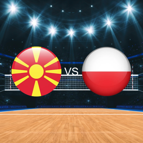 North Macedonia vs Poland CEV EuroVolley
