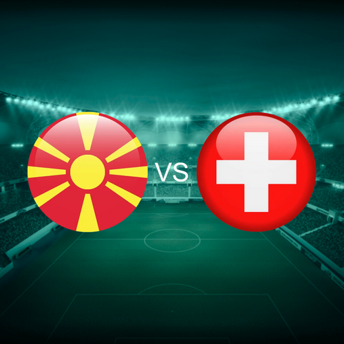 North Macedonia vs Switzerland Men's Nations League