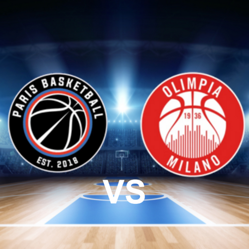 Paris Basketball vs Olimpia Milano Euroleague