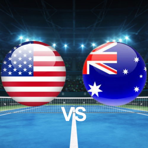 Quarter final 3 - USA vs Australia Final 8 Davis Cup