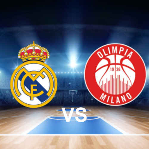 Real Madrid Baloncesto vs Olimpia Milano Euroleague