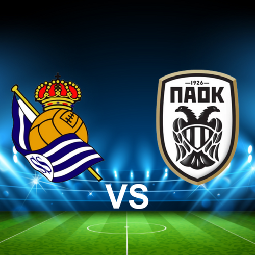 Real Sociedad vs PAOK FC Europa League