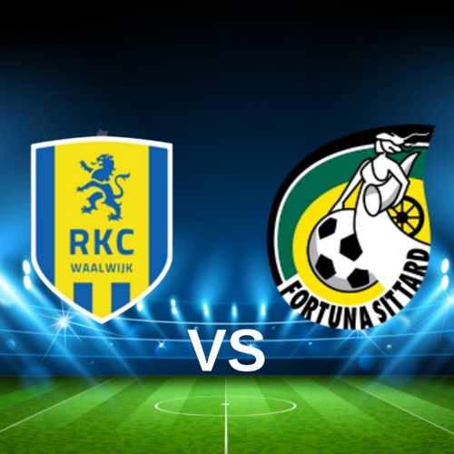 RKC Waalwijk vs Fortuna Sittard Dutch Eredivisie