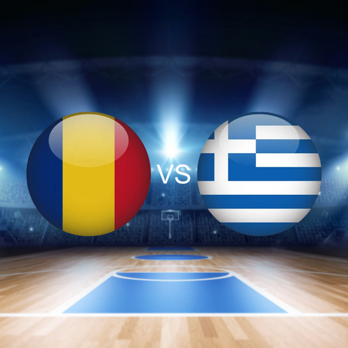 Romania vs Greece Basketball FIBA Basketball World Cup 2027 European Qualifiers