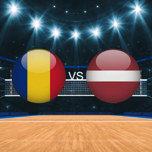 Romania vs Latvia CEV EuroVolley