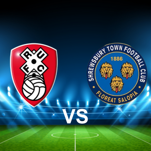 Rotherham United FC vs Shrewsbury Town FC EFL League One