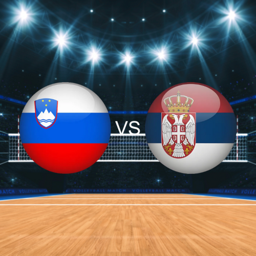 Round of 16 Slovenia vs Serbia CEV EuroVolley