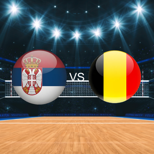 Serbia vs Belgium CEV EuroVolley